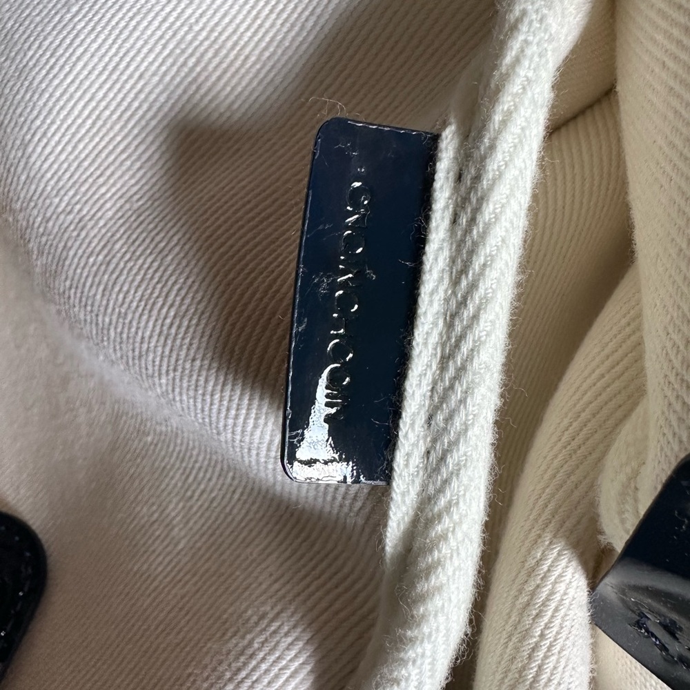 Burberry Blue and White Artistic Tote - Picture 7 of 11